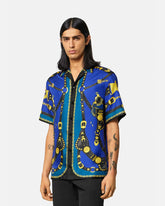Medusa Saddle Silk Shirt